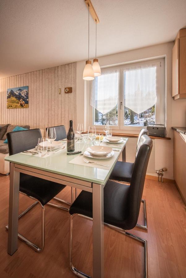 Atemberaubende Sicht Auf Eiger Nordwand Apartment Grindelwald Exterior foto